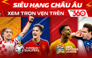 TV360 phát sóng độc quyền vòng loại Euro 2024