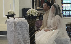 HOT: Lộ ảnh Phillip Nguyễn và Linh Rin trong lễ đường tại Philippines, Hà Tăng xuất hiện ở vị trí đặc biệt! 