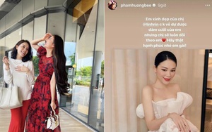 Không về dự tiệc cưới, Phạm Hương nhắn nhủ gì với Linh Rin?