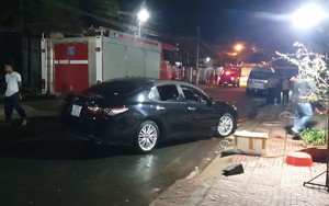 Ô tô bốc cháy khi đang lưu thông, tài xế tử vong trên ghế lái