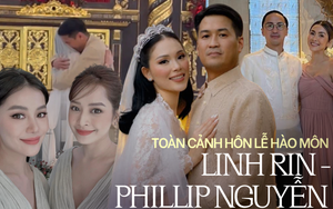 Toàn cảnh đám cưới Linh Rin - Phillip Nguyễn: Cô dâu chú rể phát 'cẩu lương', Chi Pu - Hà Tăng đọ sắc cam thường nhưng 1 khách mời gặp sự cố 
