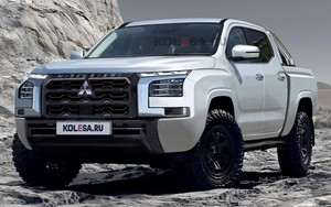Lột vỏ Mitsubishi Triton thế hệ mới: Vạm vỡ như xe Mỹ, nỗi lo cho Ford Ranger