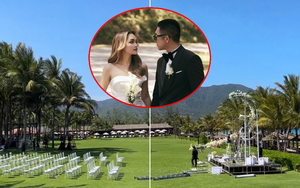 Những hình ảnh đầu tiên tại resort tổ chức đám cưới Linda Ngô - Phong Đạt, hé lộ nhan sắc cô dâu trong hậu trường