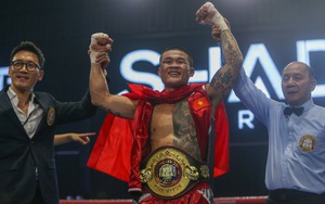“Nam Vương” Trương Đình Hoàng thi đấu xuất sắc, bảo vệ thành công đai WBA châu Á