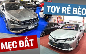 Tôi đi chợ ô tô cũ ở Thái: Camry đời mới siêu rẻ 660 triệu, BMW, Mercedes giữ giá, đắt hơn ở Việt Nam