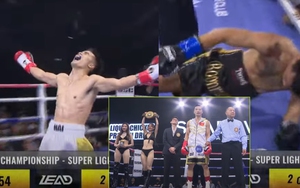 Thắng tuyệt đối võ sĩ Thái Lan sau cơn mưa đòn, Ngọc Hải khóc òa khi vô địch WBA Nam Á