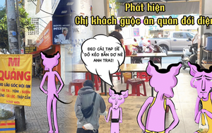 Cuời xỉu với quán mì quảng có “nhân viên hoạt hình” gây xôn xao, bán đồ ăn mà cứ tưởng đi tấu hài