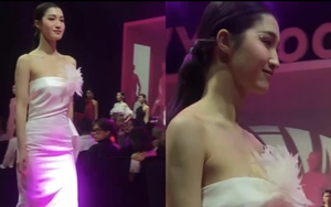 Á hậu Phương Nhi gặp sự cố suýt 'vồ ếch' khi trình diễn, xử lý như thế nào mà được khen ngợi?