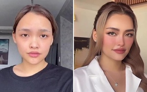 Đọ ảnh mặt mộc vs khi làm cô dâu của Linda Ngô: Nể khả năng 'biến hình' của con gái