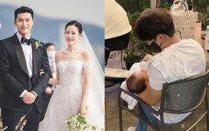 Rầm rộ hình ảnh Hyun Bin âu yếm con trai sau nghi vấn ly hôn, thực hư ra sao?