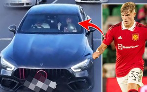 Sao trẻ MU trốn trong ô tô hít khí cười ngay gần sân tập
