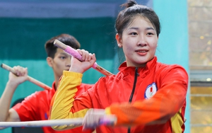 Cách tập luyện 'dị' của đội tuyển Võ gậy Việt Nam trước thềm SEA Games