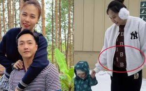 Bà xã Cường Đô La trước khi xác nhận mang thai: Thường xuyên diện trang phục rộng, có loạt hành động lạ gây chú ý