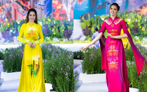 Dàn sao trình diễn BST Ngọc Viễn Đông tại Lễ hội Áo dài