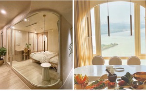 Nữ họa sĩ tự tay thiết kế căn hộ 120m2 đắt giá: Mang cây xanh vào trong từng góc nhỏ, vừa nấu ăn vừa “ngắm trọn” sông Hồng