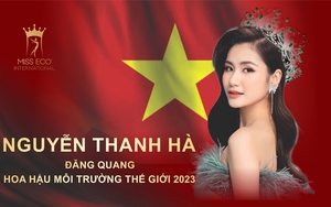 Nguyễn Thanh Hà đăng quang Miss Eco International 2023