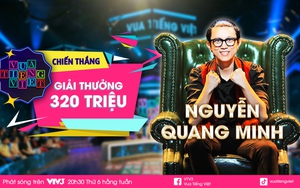 Quang Minh nhóm Oplus chinh phục ngai vàng Vua Tiếng Việt 'ẵm' 320 triệu đồng
