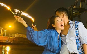 Mang thai con đầu lòng, Minh Hằng vẫn quyết làm điều này trong ngày sinh nhật ông xã