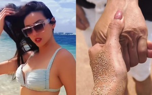 Võ Hoàng Yến diện bikini khoe body ở Hawaii, còn đăng khoảnh khắc ngọt bên bạn trai Việt kiều