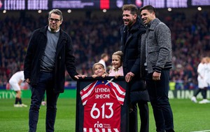 Set tennis của Atletico, và cột mốc vĩ đại cho Simeone