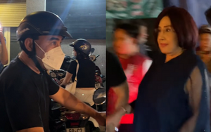 MC Quyền Linh, nghệ sĩ Lệ Thủy và dàn sao Việt đến viếng nghệ sĩ Vũ Linh trong đêm