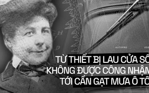 Không ngờ tắc đường lại giúp người phụ nữ này phát minh ra gạt mưa ô tô
