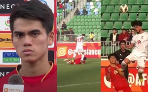 Văn Khang ấm ức tố trọng tài gây bất lợi với tình huống đầy tranh cãi khiến U20 Việt Nam bị loại