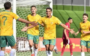 Thắng U20 Qatar đậm hơn cả Liverpool hạ MU, U20 Úc thẳng tiến vào tứ kết 