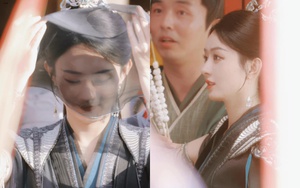 Triệu Lệ Dĩnh đeo mạng che mặt cực đẹp, xứng danh mỹ nhân cổ trang đình đám bậc nhất