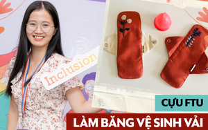 Cựu sinh viên FTU khởi nghiệp làm băng vệ sinh vải
