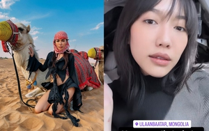 8/3 "chơi lớn" của dàn sao nữ: Minh Tú du lịch Qatar, Diệu Nhi qua luôn Mông Cổ