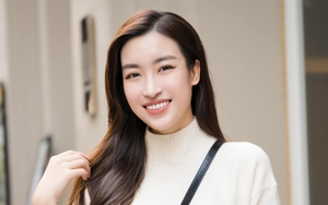 Hoa hậu Đỗ Mỹ Linh nhận quà 8/3 nhưng không phải từ chủ tịch CLB Hà Nội