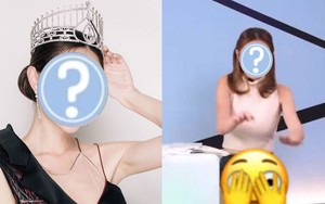 1 Hoa hậu bị hớ hênh ngay trên sóng truyền hình