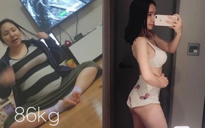 Từ 86kg xuống 46kg, 'mẹ bỉm' xứ Hàn chứng minh chỉ cần quyết tâm thì ai cũng có thể giảm cân sau sinh thành công