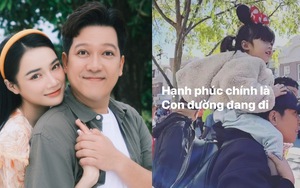 Trường Giang hiếm hoi để lộ gương mặt ái nữ, cưng chiều 'thế lực nhí' tới mức này đây!