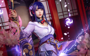 Loạt ảnh cosplay Raiden Shogun trong Genshin Impact quyến rũ của nữ game thủ xinh đẹp