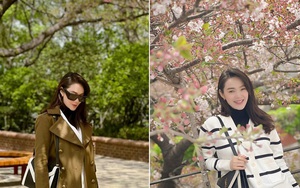 Gu thời trang ấm áp mà vẫn sành điệu của Minh Hằng ở Hàn Quốc