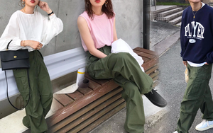 Quần túi hộp đáng sắm thế nào, nhìn blogger người Nhật phối với 15 outfit khác nhau là hiểu