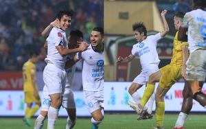 Cựu sao HAGL được khen hết lời khi ghi bàn ‘quý như vàng’ giúp Nam Định dẫn đầu V-League