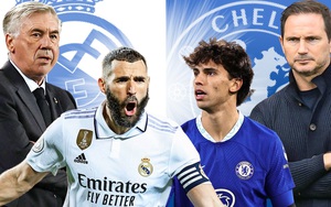 Lịch thi đấu bóng đá hôm nay 12/4: Real Madrid đấu Chelsea