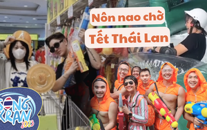 Du khách Việt "rần rần" trước ngày Songkran 2023: tranh thủ gom súng nước, hào hứng trượt thảm khu Siam