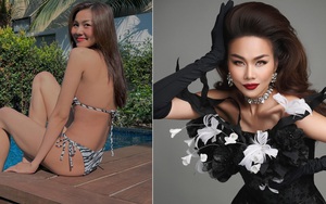 Chị đẹp Thanh Hằng hiếm hoi mặc bikini khoe dáng chuẩn 