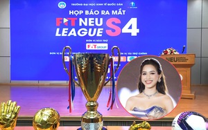 Giải bóng đá trường hoa hậu Đỗ Thị Hà học có gì mà ai cũng phải trầm trồ vì chuyên nghiệp?