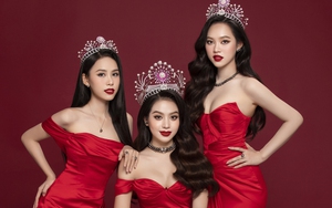 Nhan sắc thăng hạng của Top 3 Hoa hậu Việt Nam 2022 