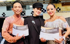 Khánh Thi hết mực yêu thương bạn nhảy cùng Phan Hiển