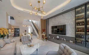 Cố gắng nhiều năm xây nhà 8 tỷ: Riêng điều hòa phòng khách đã hơn 1 tỷ, diện tích 130m2 với nội thất sang trọng