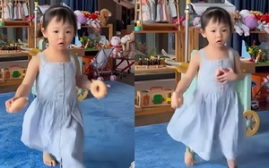 Cường Đô La trêu con gái cực "bá đạo": Suchin vẻ mặt hốt hoảng bỏ chạy khiến Đàm Thu Trang vừa thương vừa buồn cười