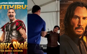 Ibrahimovic trổ tài võ thuật đáng kinh ngạc, fan nằng nặc yêu cầu tham gia John Wick