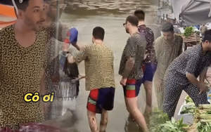 Độc lạ 4 chàng trai Tây mặc đồ bộ du lịch Việt Nam, hết đi chợ trả giá đến lội ruộng khiến netizen ngỡ ngàng: “Thế này thì hoà tan luôn rồi!” 