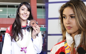 Mỹ nhân SEA Games 32 gây sốt với nhan sắc gây thương nhớ: Bông hồng lai với chiều cao lên tới 1m80